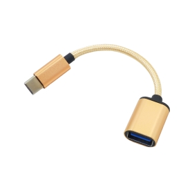 کابل OTG با کانکتور Type-C طول 10cm