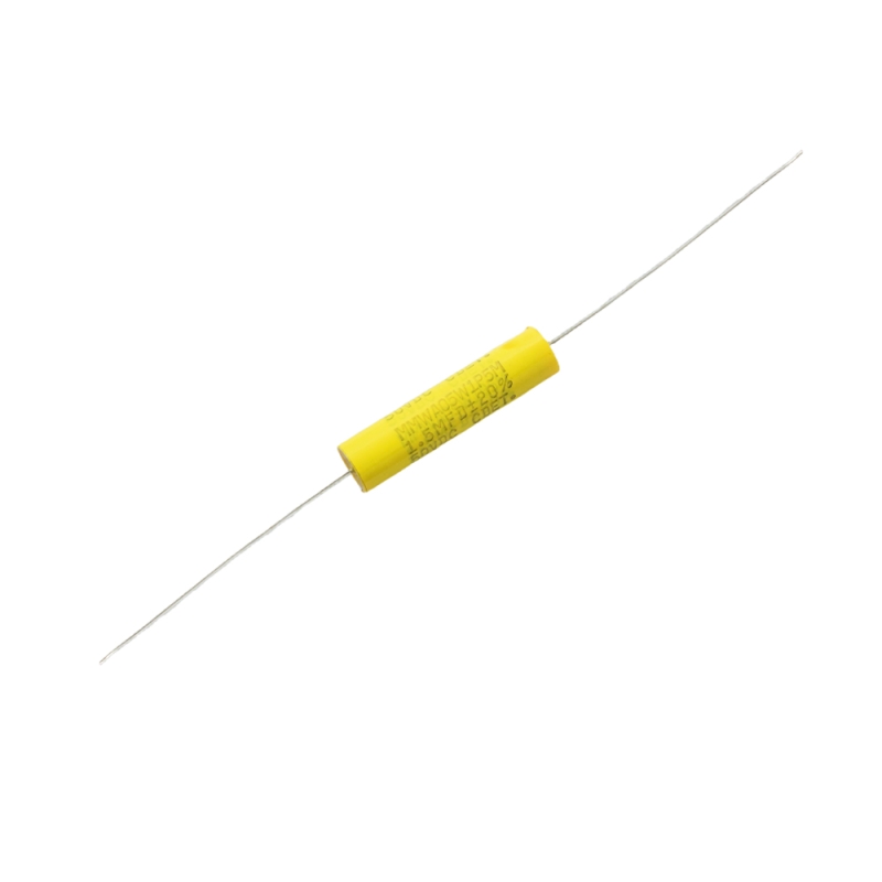خازن پروپیلن صوتی 1.5uF / 50V آکسیال سری MMWA مارک CDET