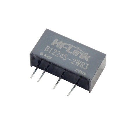 مبدل افزاینده روبردی ایزوله 12V به 24V توان 2W مدل B1224S-2WR3