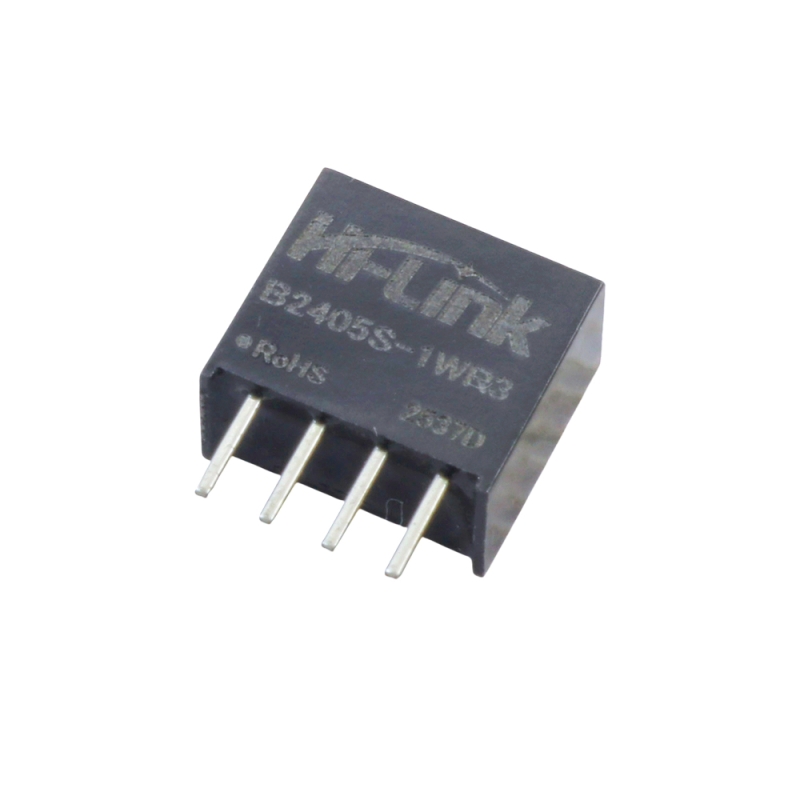 مبدل کاهنده روبردی ایزوله 24V به 5V توان 1W مدل B2405S-1WR3 مارک Hi-Link