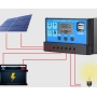 کنترلر دیجیتال شارژ خورشیدی 24-12 ولت 30 آمپر دارای LCD مدل Solar-Pro