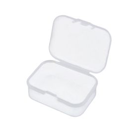 جعبه قطعات 55x40x20 میلی متر شفاف