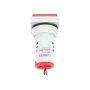 ولتمتر و آمپرمتر چراغ سیگنالی AC500V-100A قرمز مربعی مدل AD16-22