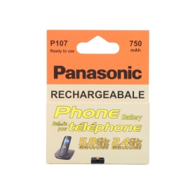 باتری تلفن بی سیم 750mAH مدل P107 مارک Panasonic