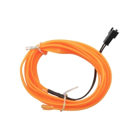 چراغ ال وایر 1 متری نارنجی کهربایی