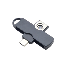 فندک الکترونیکی المنتی OTG جیبی تاشو با ورودی Type-C