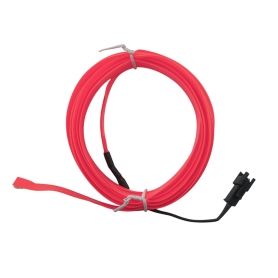 چراغ ال وایر 1 متری نارنجی فسفری