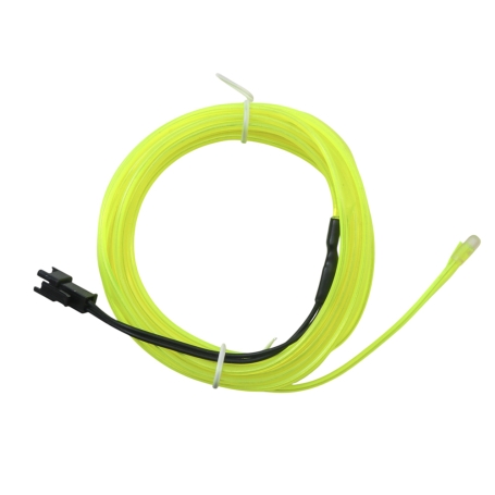 چراغ ال وایر 1 متری سبز فسفری