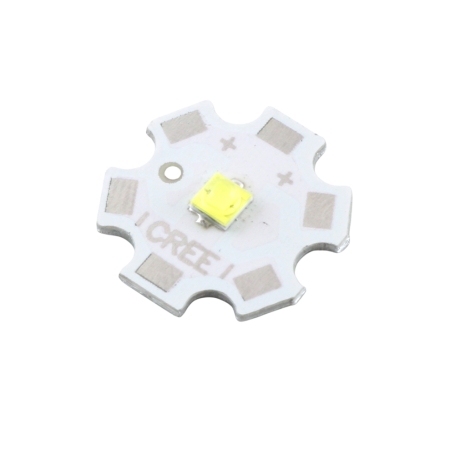 LED CREE سفید مهتابی 3V-5W به همراه هیت سینک