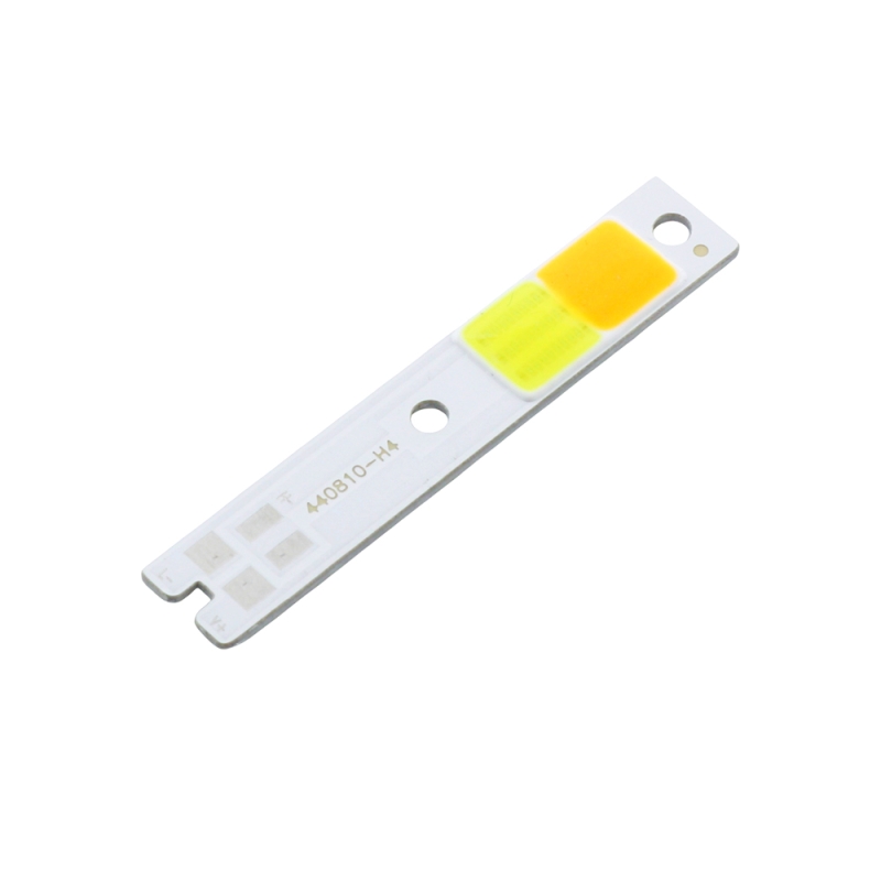 چیپ COB LED هدلایت 15W پایه H4 دو رنگ سفید - زرد