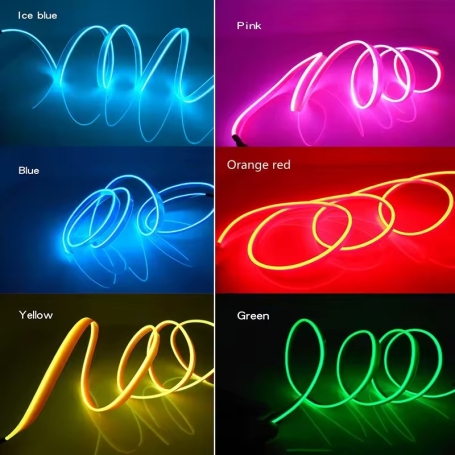 چراغ ال وایر 2 متری RGB موزیکال با ورودی USB دارای اپلیکیشن سری K
