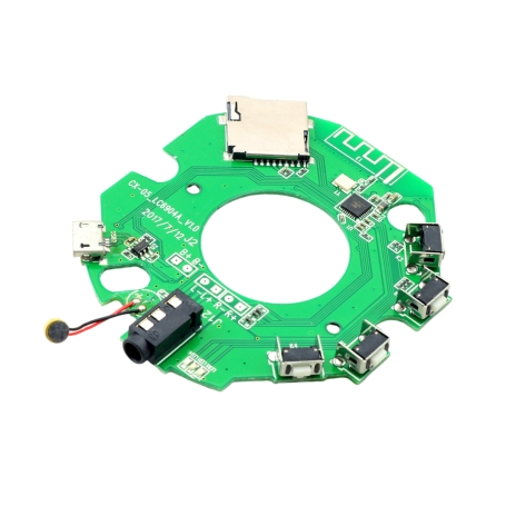 ماژول اسپیکر بلوتوثی با آمپلی فایر دوبل 3W و شارژر باتری 3.7 ولت مدل CX-05