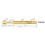 پوگو پین مدل P50-E2 طول 16.55 میلی متر طرح E-Cone Head