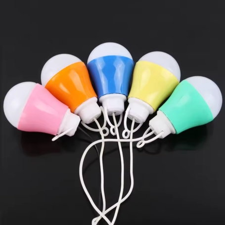 لامپ اضطراری LED آویزی 5W با کابل USB