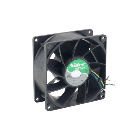 فن 12V-0.55A سه سیمه سایز 9.2x9.2x3.8 مارک Nidec مدل V35453