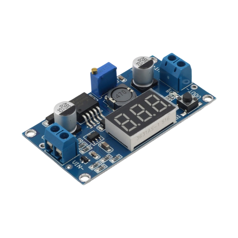 ماژول مبدل DC-DC LM2596 کاهنده خروجی به همراه نمایشگر