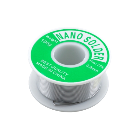 سیم لحیم 0.8mm 100gr مارک Nano Solder