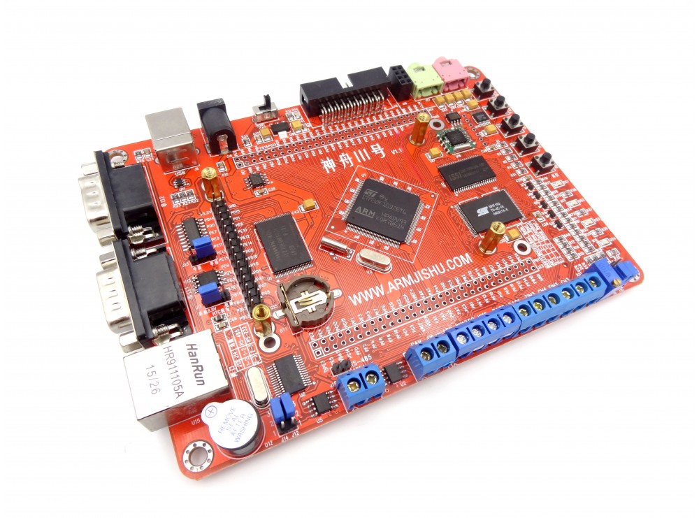 برد آموزشی حرفه ای STM32F103ZET6