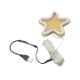 چراغ سوریکاوا نئونی سفید با ورودی USB دارای ریموت کنترل طرح Star