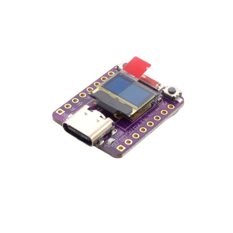 برد توسعه ESP32-C3 دارای نمایشگر 0.42 اینچ OLED