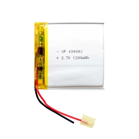 باتری لیتیوم پلیمر 3.7v ظرفیت 1200mAh کد 404040