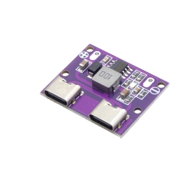 ماژول رگولاتور DC به DC کاهنده با ورودی 6V تا 26V و دو خروجی 5V-3A USB Type-C
