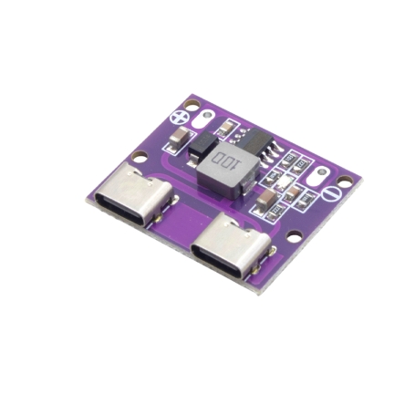 ماژول رگولاتور DC به DC کاهنده با ورودی 6V تا 26V و دو خروجی 5V-3A USB Type-C