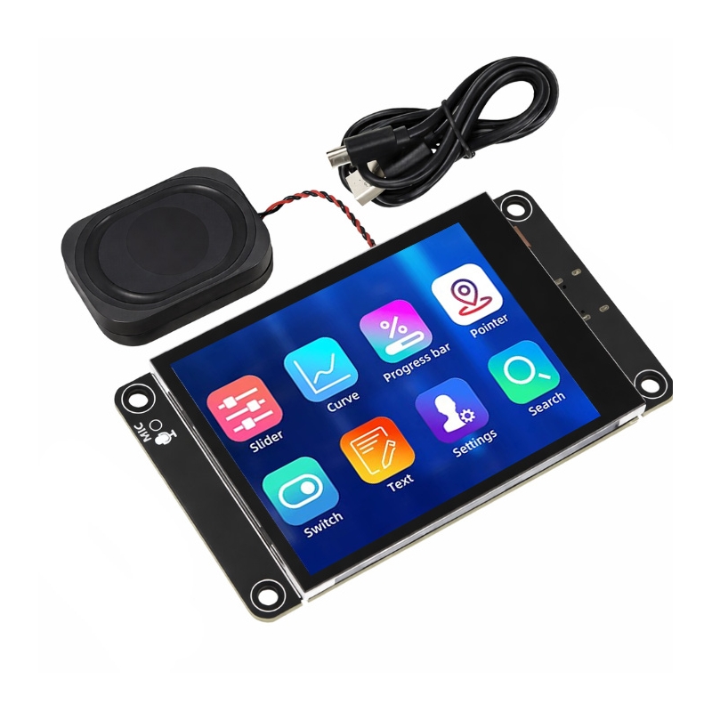 برد توسعه ESP32-S3 دارای نمایشگر 2.8 اینچ با رزولوشن 240x320 پیکسل و تاچ خازنی مدل ES3C28P