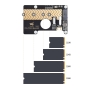 برد مبدل PCIe به M.2 NVMe مناسب Raspberry Pi 5 نسخه D مارک Waveshare