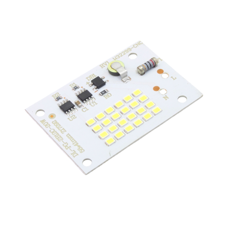 LED DOB سفید مهتابی 220VAC 20W سایز 58x41mm دارای مدار محافظتی Anti Surge