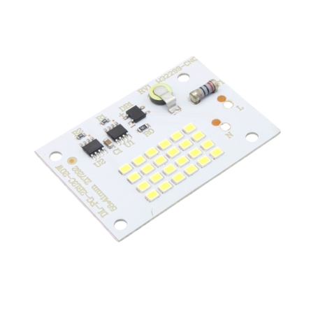 LED DOB سفید مهتابی 220VAC 20W سایز 58x41mm دارای مدار محافظتی Anti Surge