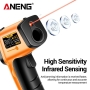 دماسنج - ترمومتر لیزری غیر تماسی Aneng مدل TH201