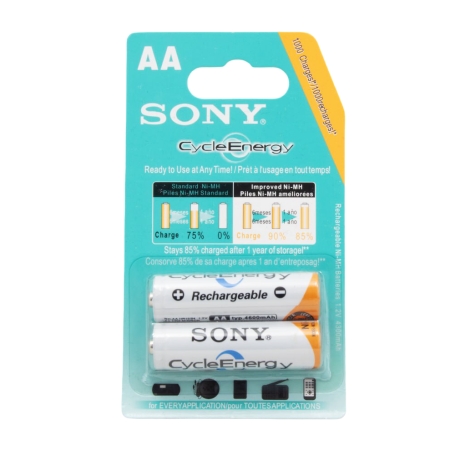 باتری قلمی قابل شارژ 4600mAh مارک SONY