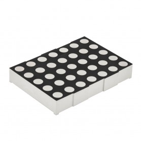 دات ماتریس 5x7 سبز 53x38mm