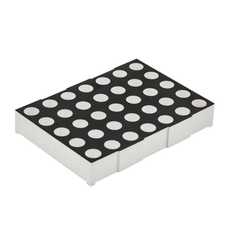 دات ماتریس 5x7 سبز 53x38mm