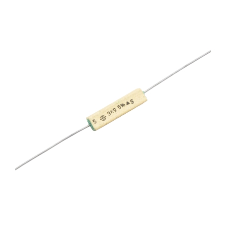 مقاومت آجری 3.9K اهم 5W پکیج SBCH5