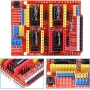 شیلد درایور CNC ورژن 3 مناسب Arduino UNO با پشتیبانی از A4988 و DRV8825