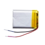 باتری لیتیوم پلیمر 3.7v ظرفیت 500mAh کد 503040