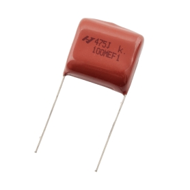 خازن پلی استر 4.7uF / 100V / 5%