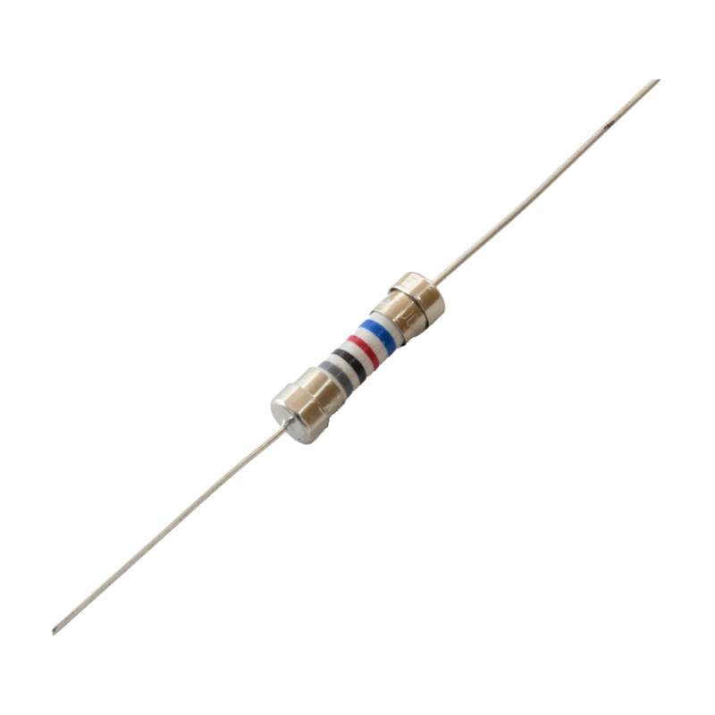 فیوز گچی رنگی 8A - 250V پایه دار سایز 5x20 تایوانی مارک CONQUER 