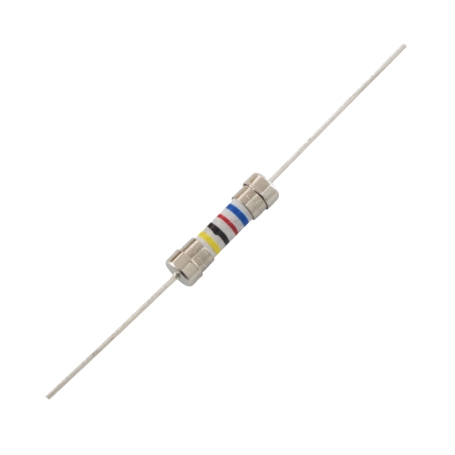 فیوز گچی رنگی 4A - 250V پایه دار سایز 5x20 تایوانی مارک CONQUER 