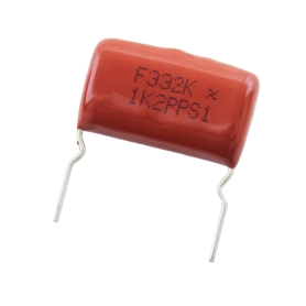 خازن پلی استر 3.3nF / 1.2KV / 10%