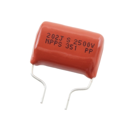 خازن پلی استر 2nF / 2500V / 5%