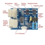ماژول دیکودر فایل های MP3 با قابلیت خواندن دیتا از طریق MICRO SD و USB دارای کانکتور USB Type-C