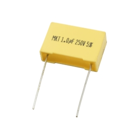 خازن 1uF / 250V MKT مارک VISATON