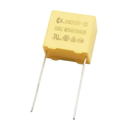 خازن 330nF / 310V MPX کلاس X2 مارک Carli