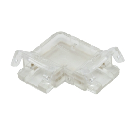 کانکتور ریسه LED نواری 90 درجه L کنج دار سایز 10mm
