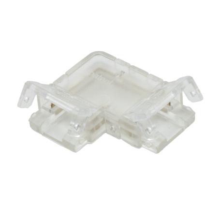 کانکتور ریسه LED نواری 90 درجه L کنج دار سایز 10mm