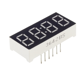 سون سگمنت 4 دیجیت ساعتی 0.36 اینچ قرمز آند مشترک