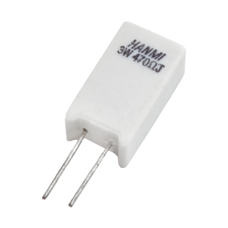 مقاومت آجری ایستاده 470 اهم 3W